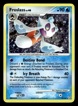 Froslass 3/146 Holo Rare Legends Awakened Pokemon Card - Image 1