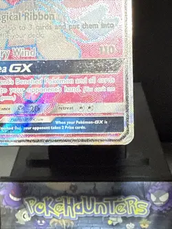 Pokemon Card Sylveon GX 140/145 Full Art Guardians Rising Holo Rare Played - Image 4