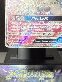 Pokemon Card Sylveon GX 140/145 Full Art Guardians Rising Holo Rare Played - Image 5