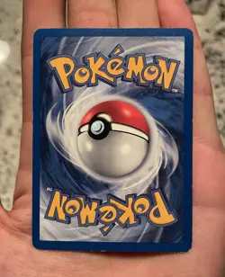 Pokemon Card TCG Ampharos Holo Rare 1/111 Neo Genesis - Vintage SWIRL🌀 - Image 5