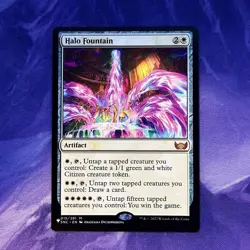 Halo Fountain 015 SNC SLD Secret Lair 20 Ways To Win Commander MTG MAGIC Card M - Image 1