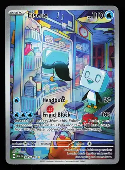 Eiscue 205/193 Illustration Rare Paldea Evolved Pokemon Card - Image 1
