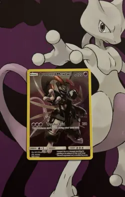 Armored Mewtwo SM228 Promo Card Near Mint NM Condition - Image 2