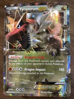 Tyrantrum EX XY70 Jumbo Cards Holo - DMG/HP - Image 1