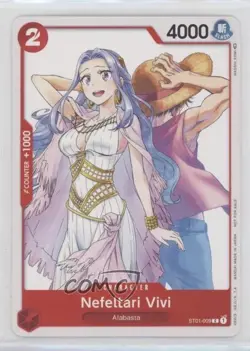 2022-Current One Piece Card Game: Promos English Nefeltari Vivi #ST01-009 - Image 1