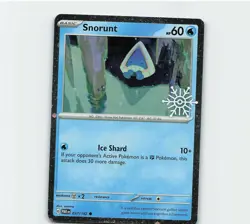 Snorunt - (Holiday Calendar) Common Miscellaneous Cards & Products 037/182 NM - Image 1