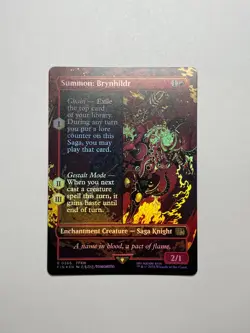 Summon: Brynhildr FIN 366 Rare Final Fantasy Foil - Image 1