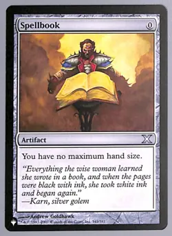Spellbook - 343 - 10th Edition (10E) The List Reprints (LIST) MTG - Image 3