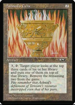 X 1 Ashnod's Cylix NM/LP Alliances MTG Magic The Gathering - Image 1