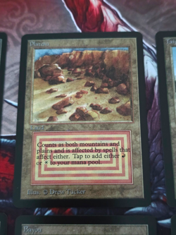 MTG Sticker CEDH Beta Dual Land Set of 10 Display Set - Image 4