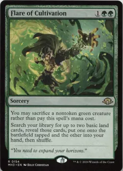 Flare of Cultivation R Modern Horizons 3 154 - LP MTG - Image 1