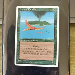 ✨ Birds of Paradise ✨ Fourth Edition MTG Very Lightly Played - Image 1