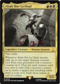 Altair Ibn-La'Ahad - FOIL - M Universes Beyond: Assassin's Creed 45 - MTG - Image 1