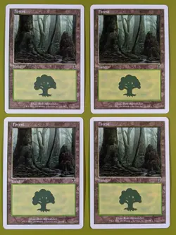 Forest (329) x4 Seventh Edition 7th 4x Magic the Gathering MTG - Image 1