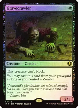 Gravecrawler Foil Innistrad Remastered NM MTG - Image 1