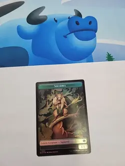 MTG - Squirrel / Starscape Cleric Token Foil BLB #0023 - Image 2