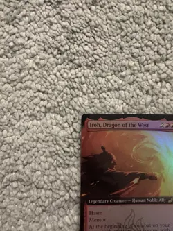 Iroh, Dragon Of The West (Extended Art Foil) # 0194 - MTG Avatar TLA NM / Mint - Image 2