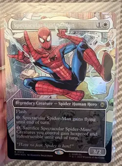 Spectacular Spider-man - Spider-man - MTG - FOIL - 0014 - Image 1