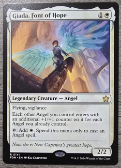 Giada, Font of Hope (Rare) #0141 Foundations MTG Near Mint - Image 1