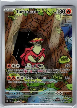 Turtonator 146/142 SV07: Stellar Crown - Pokemon Card - NM - Image 1