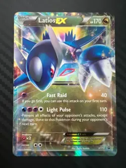 Pokemon TCG Latios EX XY72 XY Black Star Promos Holo LP - Image 1