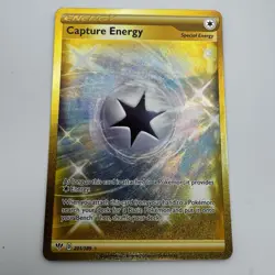 Pokemon TCG Capture Energy 201/189 SWSH Darkness Ablaze Secret Rare Gold NM - Image 1