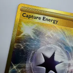 Pokemon TCG Capture Energy 201/189 SWSH Darkness Ablaze Secret Rare Gold NM - Image 5