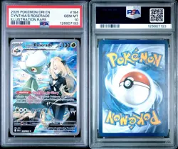 PSA 10 Cynthia's Roserade 184/182 Pokemon Destined Rivals DRI EN 2025 Pokemon - Image 5