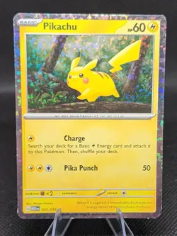 Pikachu 002/015 Promo McDonald's Promos 2024 Pokemon TCG NM - Image 1