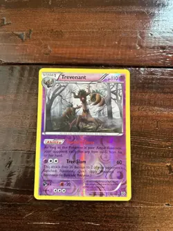 Pokemon TCG Trevenant 55/146 XY Base Set Reverse Holo LP - Image 1