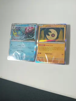 Pokemon TCG Inteleon + Lunatone Mega Evolution Black Star Promo 002, 004 NM - Image 1