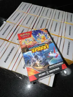 POKEMON TCG SCARLET VIOLET SURGING SPARKS BOOSTER BUNDLE X20 NEW SEALED LOT - Image 1
