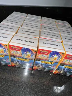 POKEMON TCG SCARLET VIOLET SURGING SPARKS BOOSTER BUNDLE X20 NEW SEALED LOT - Image 3