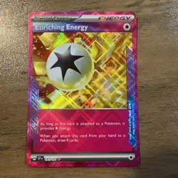 Enriching Energy 191/191 ACE SPEC rare Trainer Pokemon Surging Sparks SV8 NM - Image 1