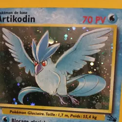 POKEMON ARTICUNO FRENCH VERSION HOLO Artikodin 2/62 Fossile Wizards Francaise - Image 3