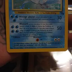 POKEMON ARTICUNO FRENCH VERSION HOLO Artikodin 2/62 Fossile Wizards Francaise - Image 5