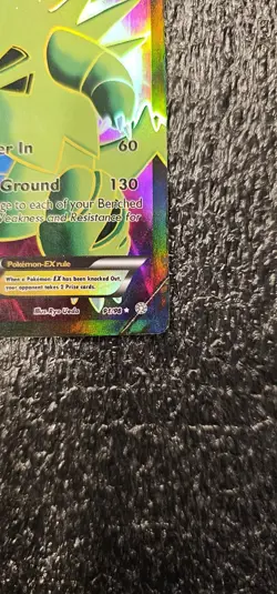 Pokemon TCG Tyranitar-EX Holo Full Art Ultra Rare Card Ancient Origins 91/98 - Image 2