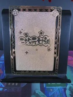 2B & A2 NieR: Automata MR Gold Metal Collectible Card Anime Goddess Waifu Doujin - Image 3