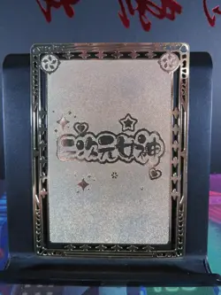 Nami & Nico One Piece MR Gold Metal Collectible Card Anime Goddess Waifu Doujin - Image 3