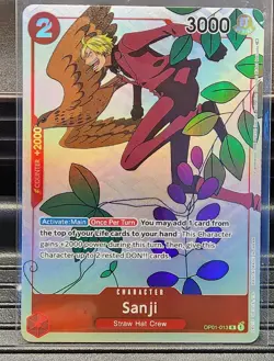 Sanji (Gift Collection 2023) OP01-013 One Piece Promotion Cards Foil - Image 1