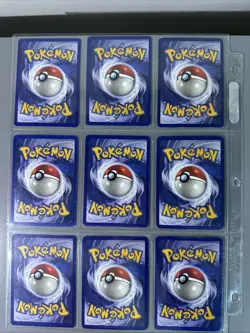 Pokemon Card Base Set Lot Unlimited English Cards WOTC Vintage MP - Image 2