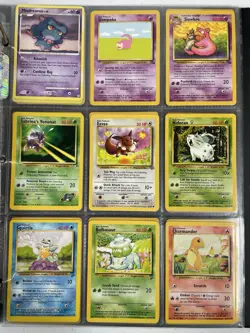 Pokemon Card Collection VTG Binder Holo Rare Stamped Shadowless WoTC Mew Pikachu - Image 3