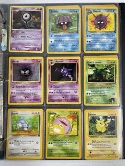 Pokemon Card Collection VTG Binder Holo Rare Stamped Shadowless WoTC Mew Pikachu - Image 5