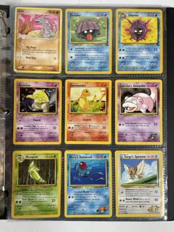 Pokemon Card Collection VTG Binder Holo Rare Stamped WoTC Gengar Arceus - Image 5