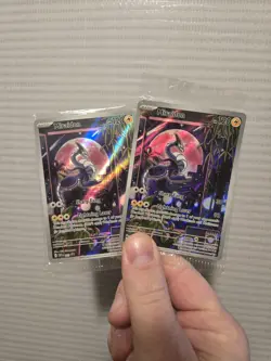 2 Card Pokemon Promo Cards Still Sealed, Miriadon Full Art - Image 1
