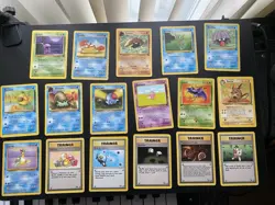 Pokemon Fossil cards. job lot. Raichu, Lapras, first edition Zubat - Image 4
