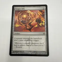 Torpor Orb 1x MtG New Phyrexia SP/NM - Image 1