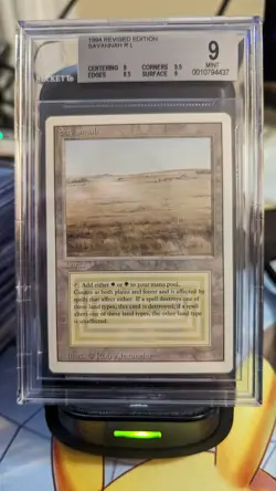 Savannah x1 mtg Revised BGS 9 Mint - Image 1