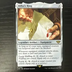 Magic: The Gathering Lord of the Rings Bilbo’s Ring #298 - Image 1