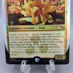 Applejack FOIL Secret Lair Drop My Little Pony Magic the Gathering MTG NM - Image 3